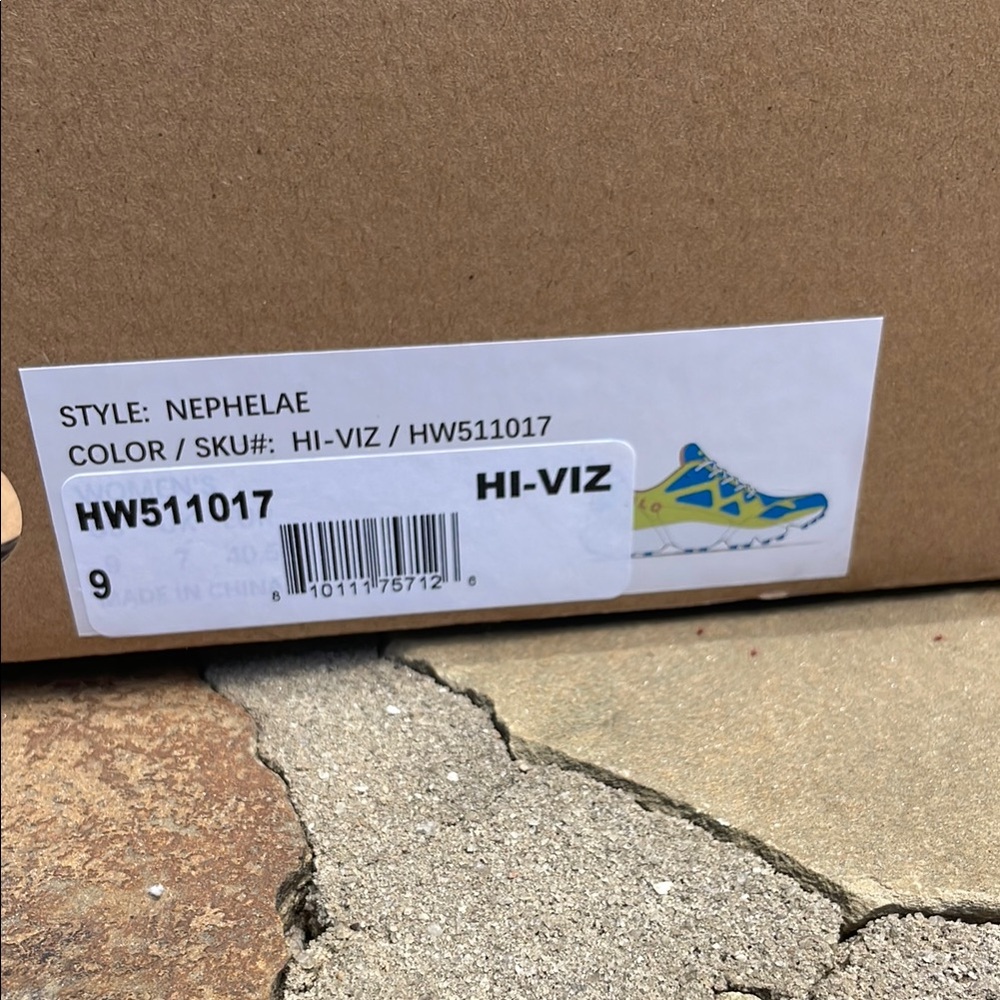 Holo Blue and Yellow Sneakers - Picture 6 of 10